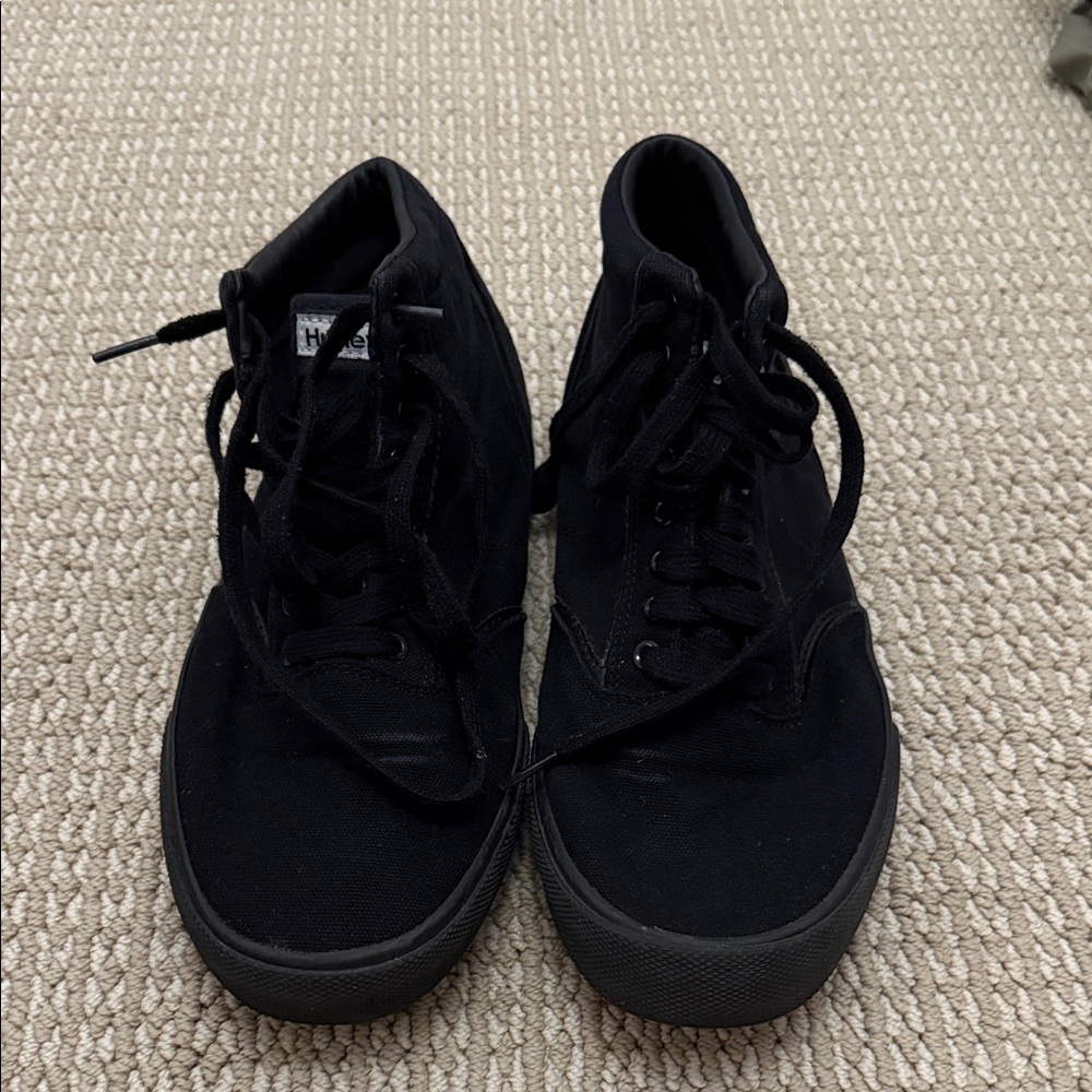 Hurley Black Canvas Sneakers